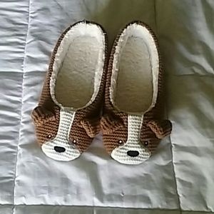 Teddy Bear Slippers